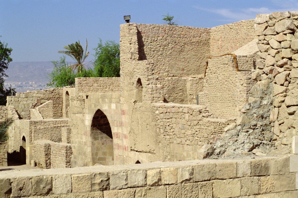 Festung, gebaut von Balduin I. (ca. 1058-1118) von Unbekannt Unbekannt