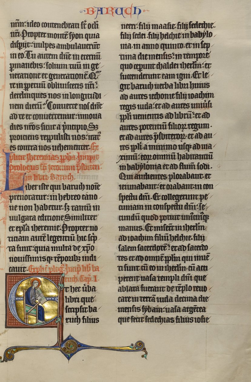 Initial E- Baruch von Unbekannt Unbekannt