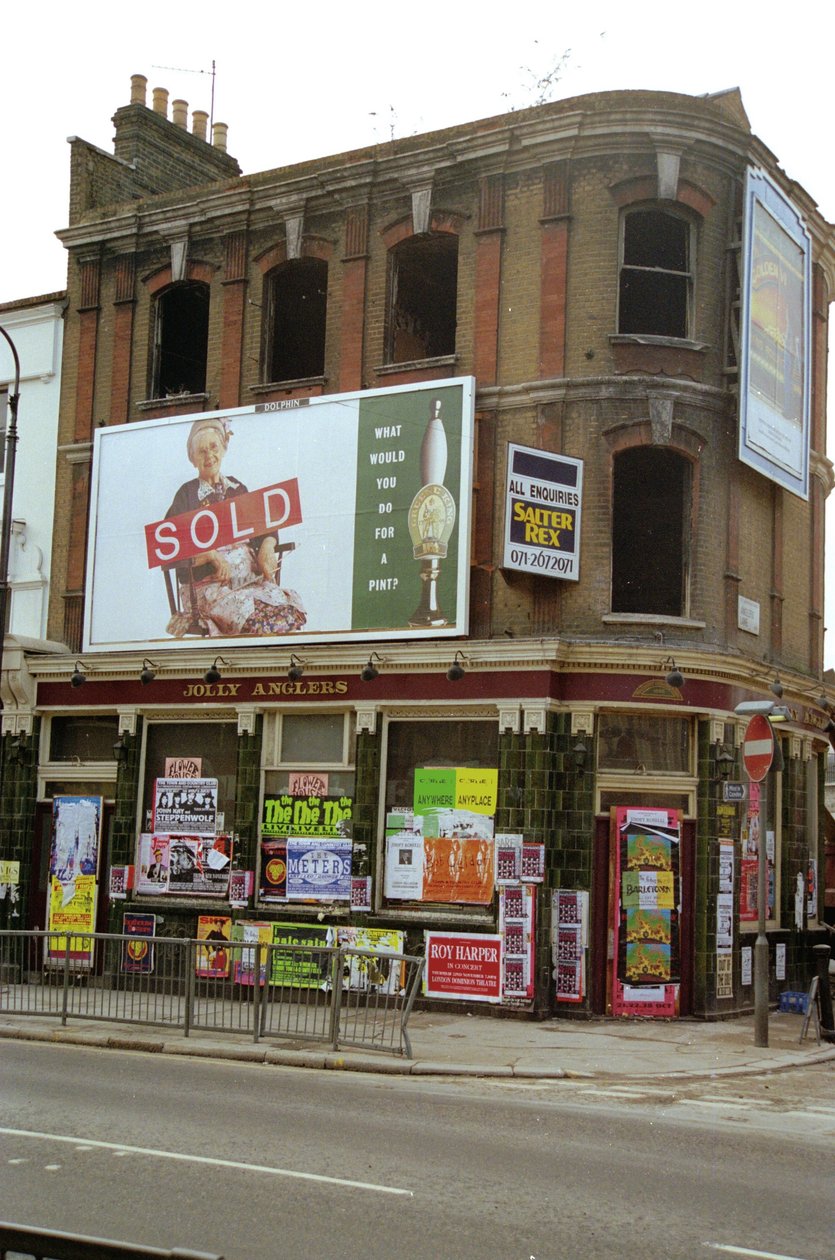 Jolly Anglers Pub, Kentish Town, 1991 von Unbekannt Unbekannt