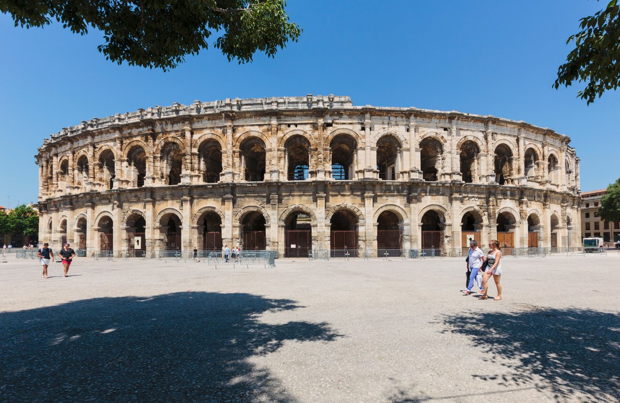 Nîmes, Frankreich. Römisches Amphitheater. von Unbekannt Unbekannt