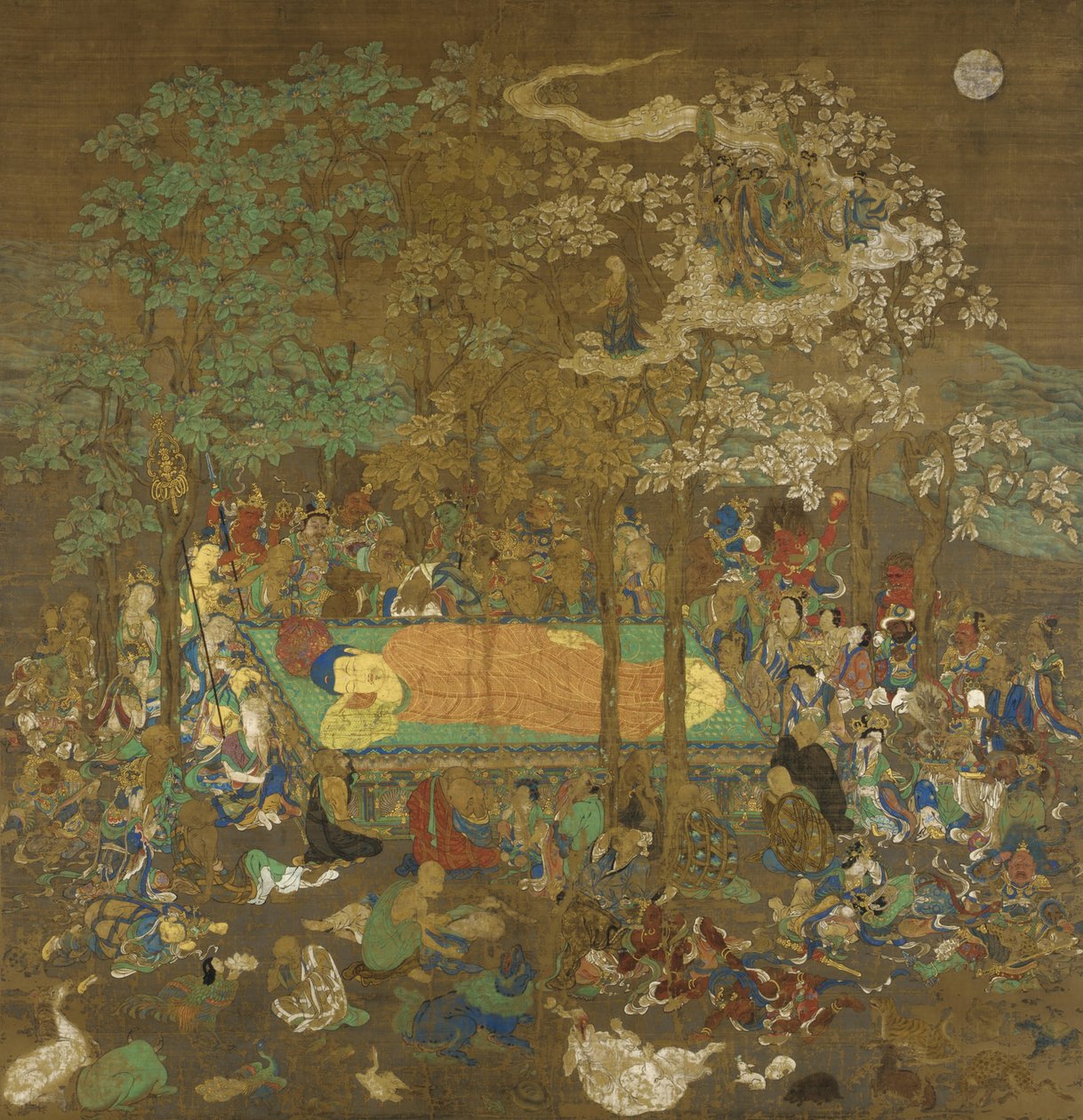 Nirvana des Buddha von Unbekannt Unbekannt
