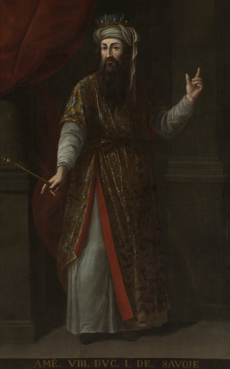 Porträt von Amedeo VIII von Unbekannt Unbekannt