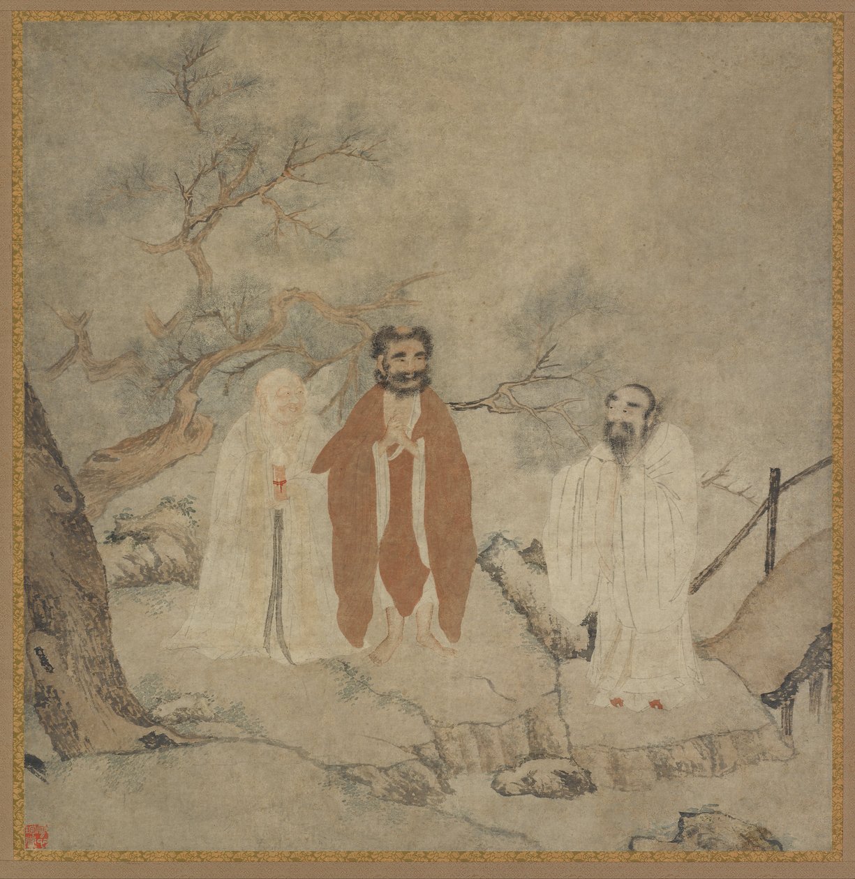 Sakyamuni, Laozi und Konfuzius von Unbekannt Unbekannt