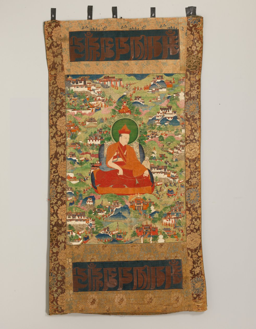 Szenen aus dem Leben von Sherab Gyaltsen (1436-1494 oder 1465), dem zwanzigsten Thronhalter der Sakya von Unbekannt Unbekannt