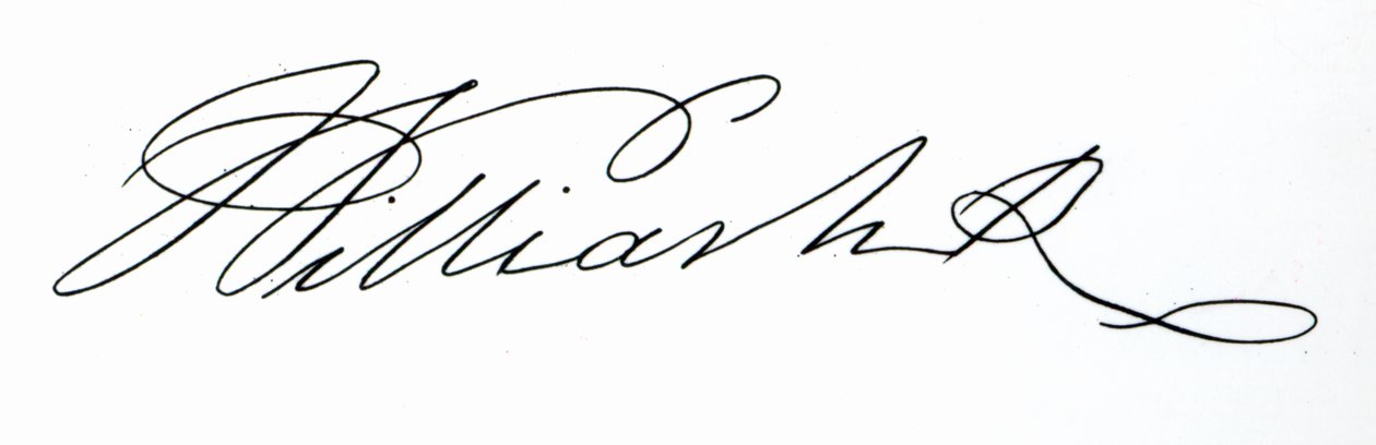 Unterschrift von William IV, 1831 von Unbekannt Unbekannt