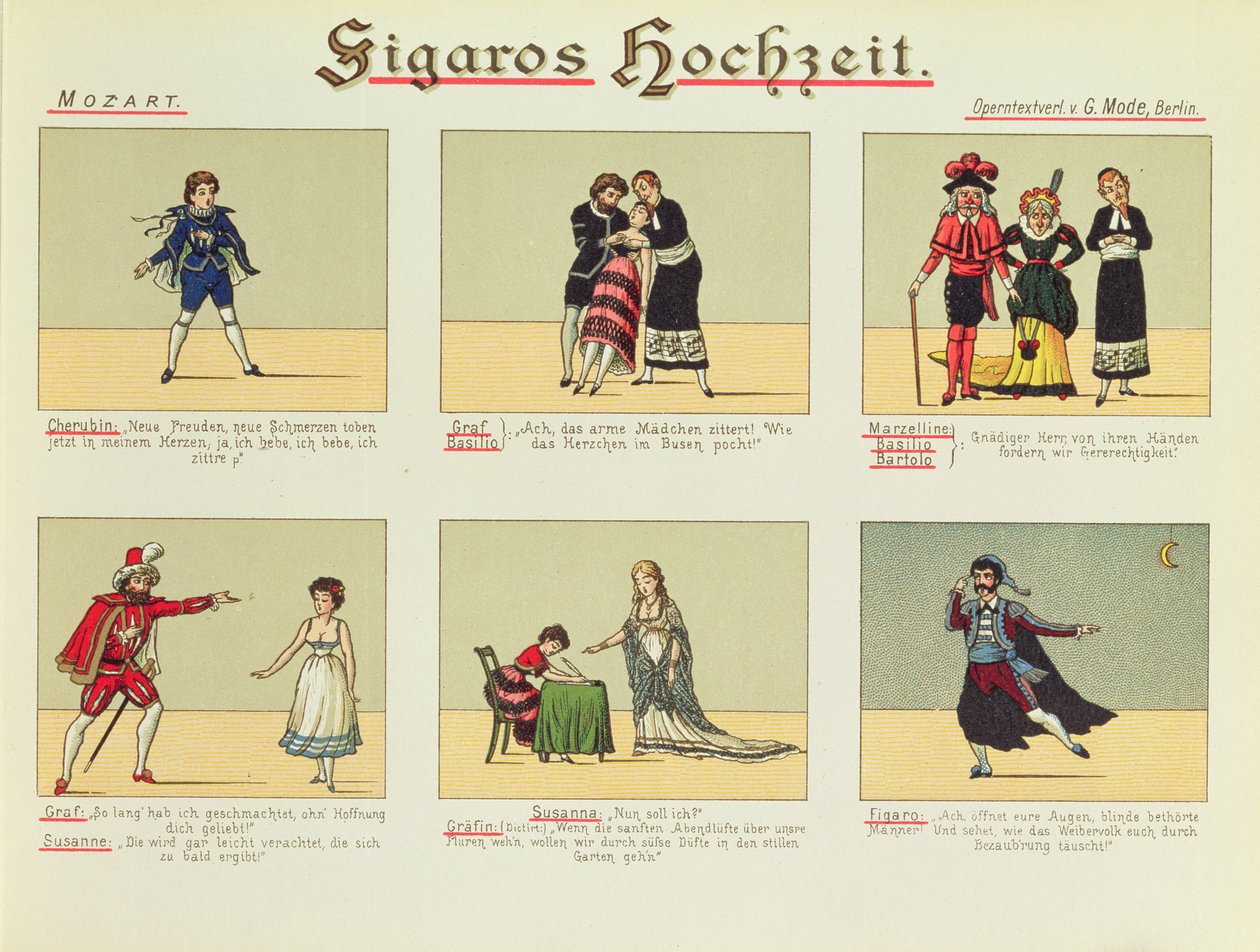 Sechs Szenen aus der Oper 