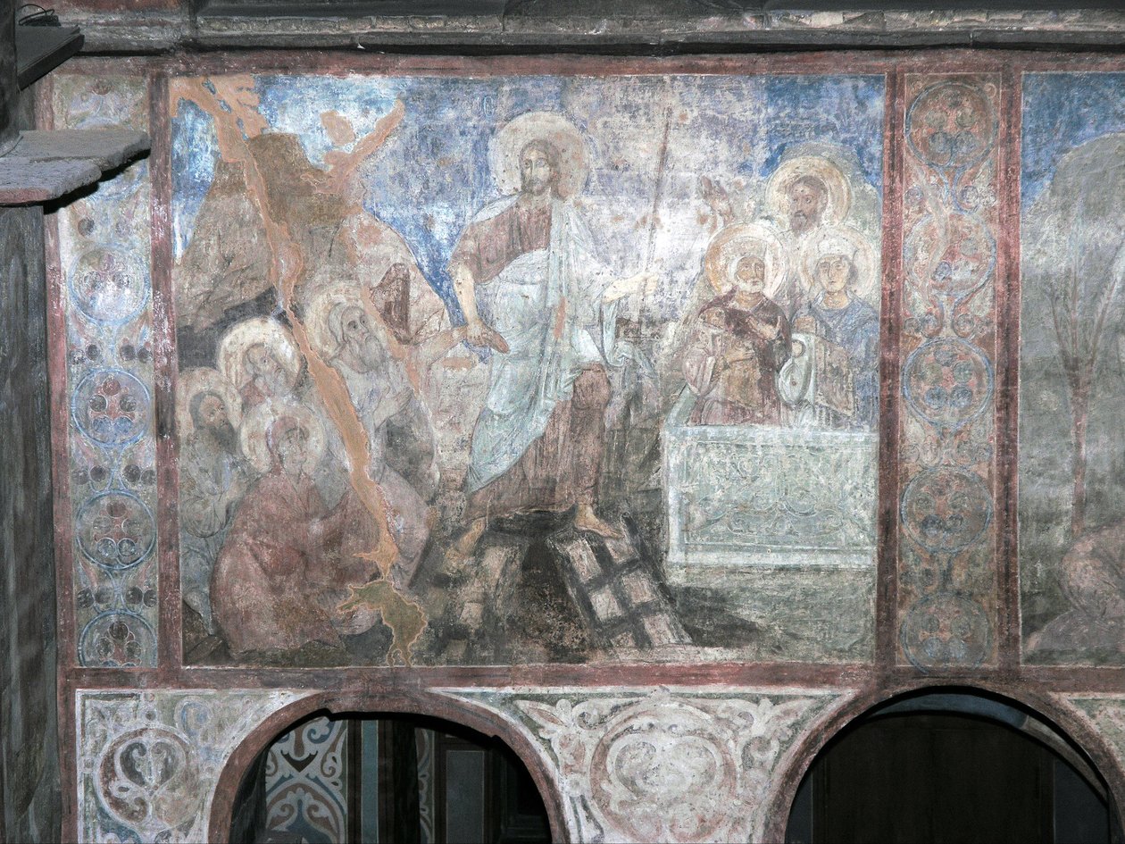 Der Abstieg Christi in die Hölle von Unbekannt Unbekannt