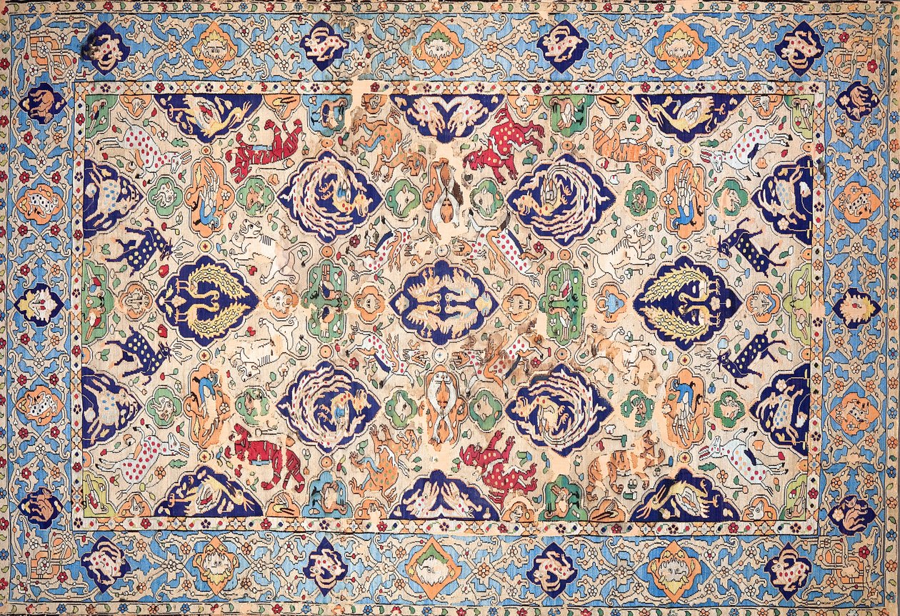 Seidentapisserie von Unbekannt Unbekannt