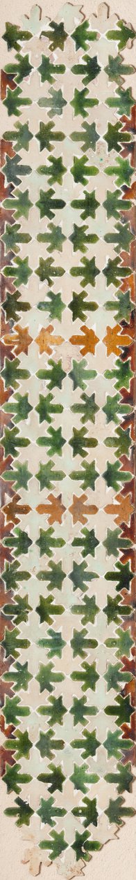 Mosaikfliesen-Panel, Spanien, 14. Jahrhundert von Unbekannt Unbekannt