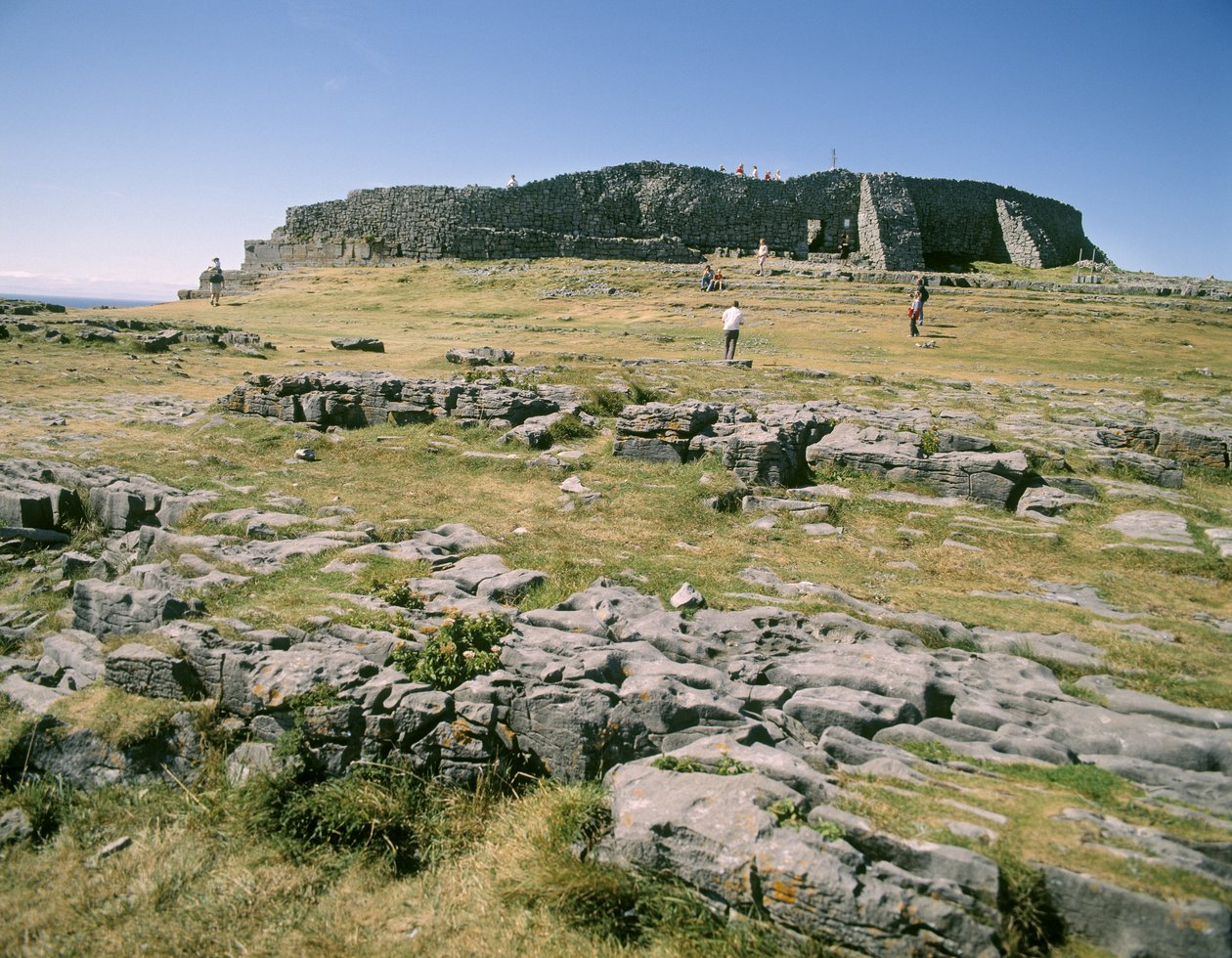Ansicht von Dun Aengus von Unbekannt Unbekannt