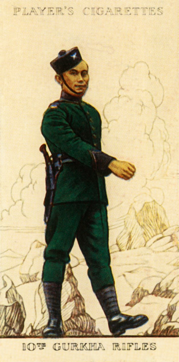 10. Gurkha-Rifles, 1936 von Unbekannt
