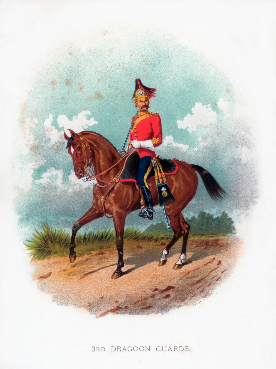 3. Dragonergarde, 1888 von Unbekannt