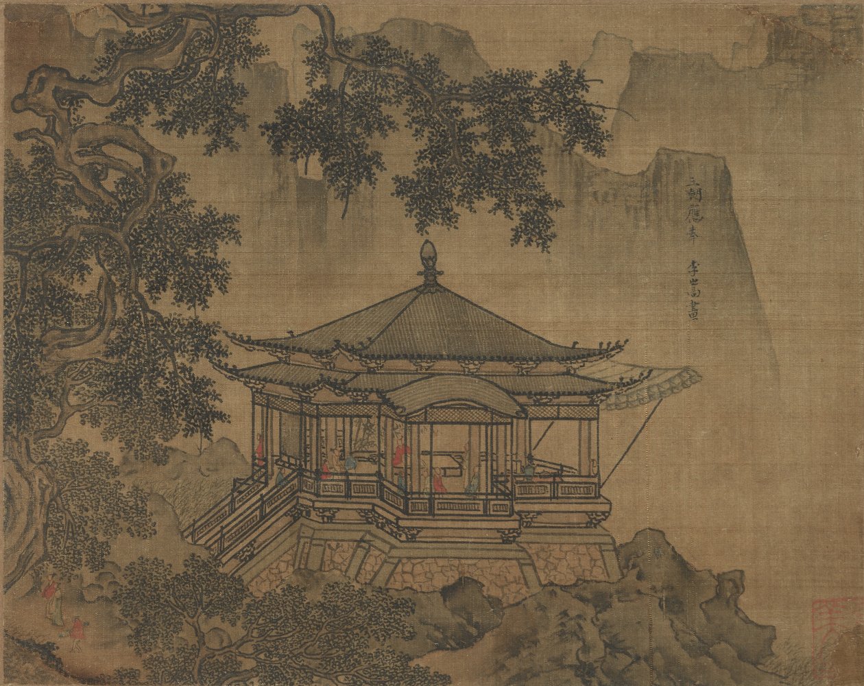 Ein Pavillon, 1127-1279 von Unbekannt
