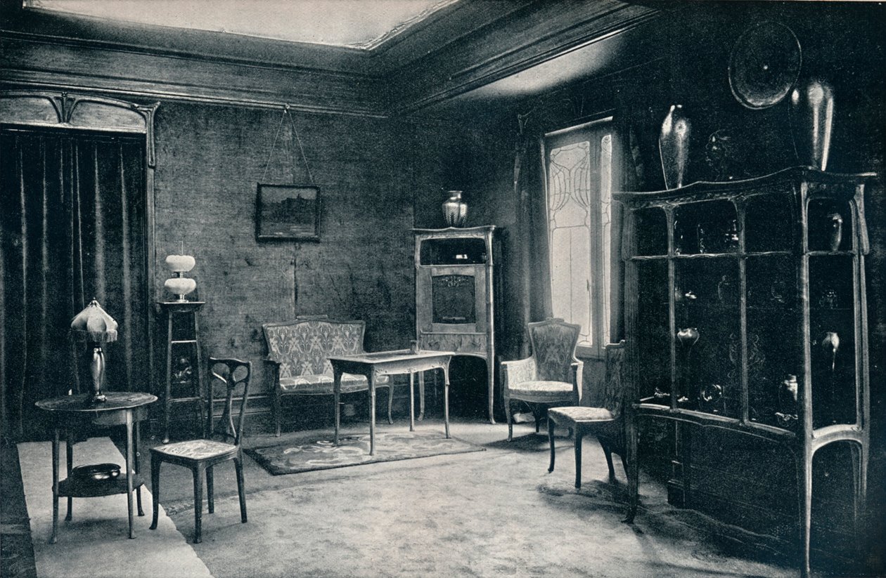 Ein Salon von E. Colonna, 1900 von Unbekannt