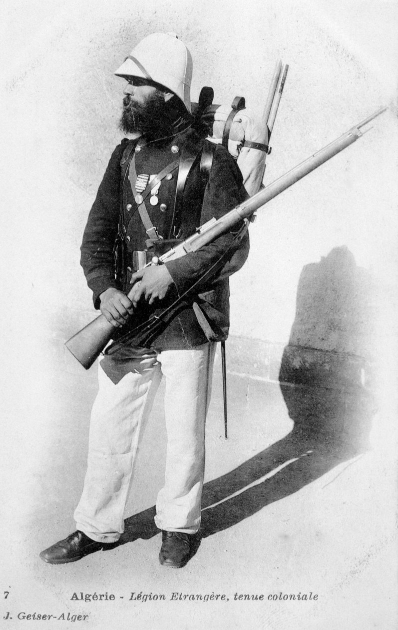 Ein Legionär, Algerien, um 1910 von Unbekannt