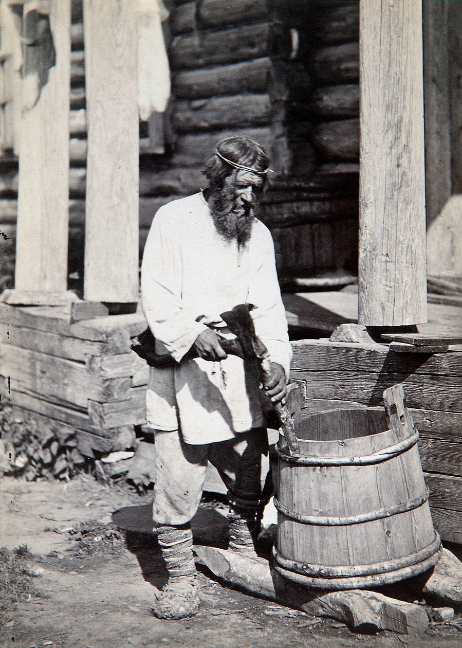 Ein Bauer, 1890er von Unbekannt