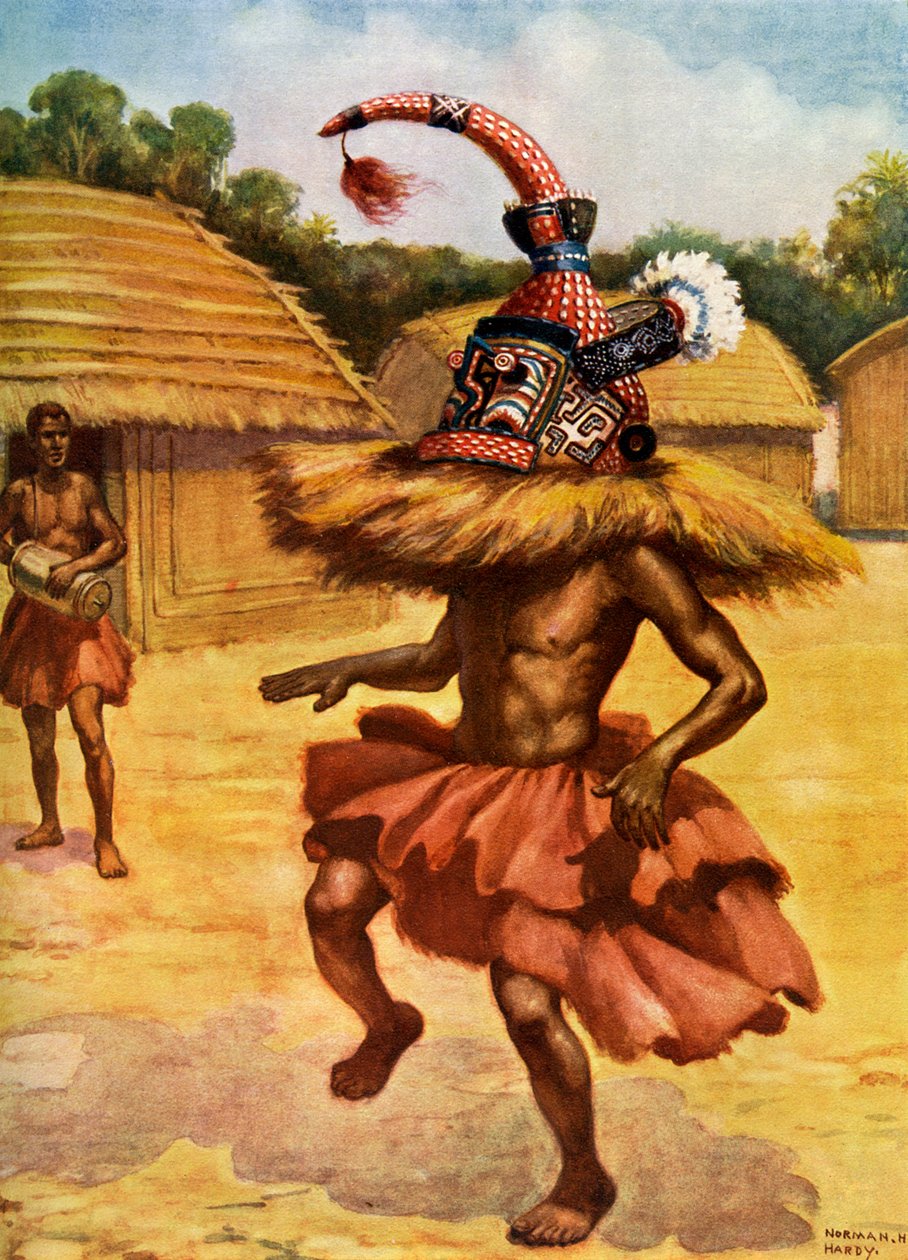 Eine Geheimgesellschaft, Musumba, Unterer Kongo von Unbekannt