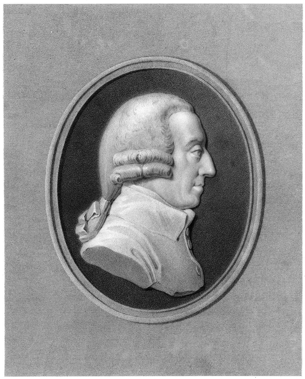 Adam Smith, schottischer Philosoph und Ökonom des 18. Jahrhunderts von Unbekannt