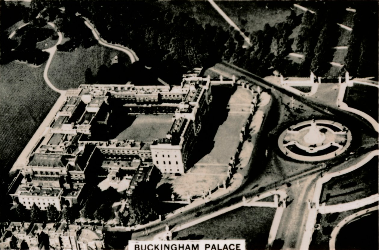 Luftaufnahme des Buckingham Palace von Unbekannt