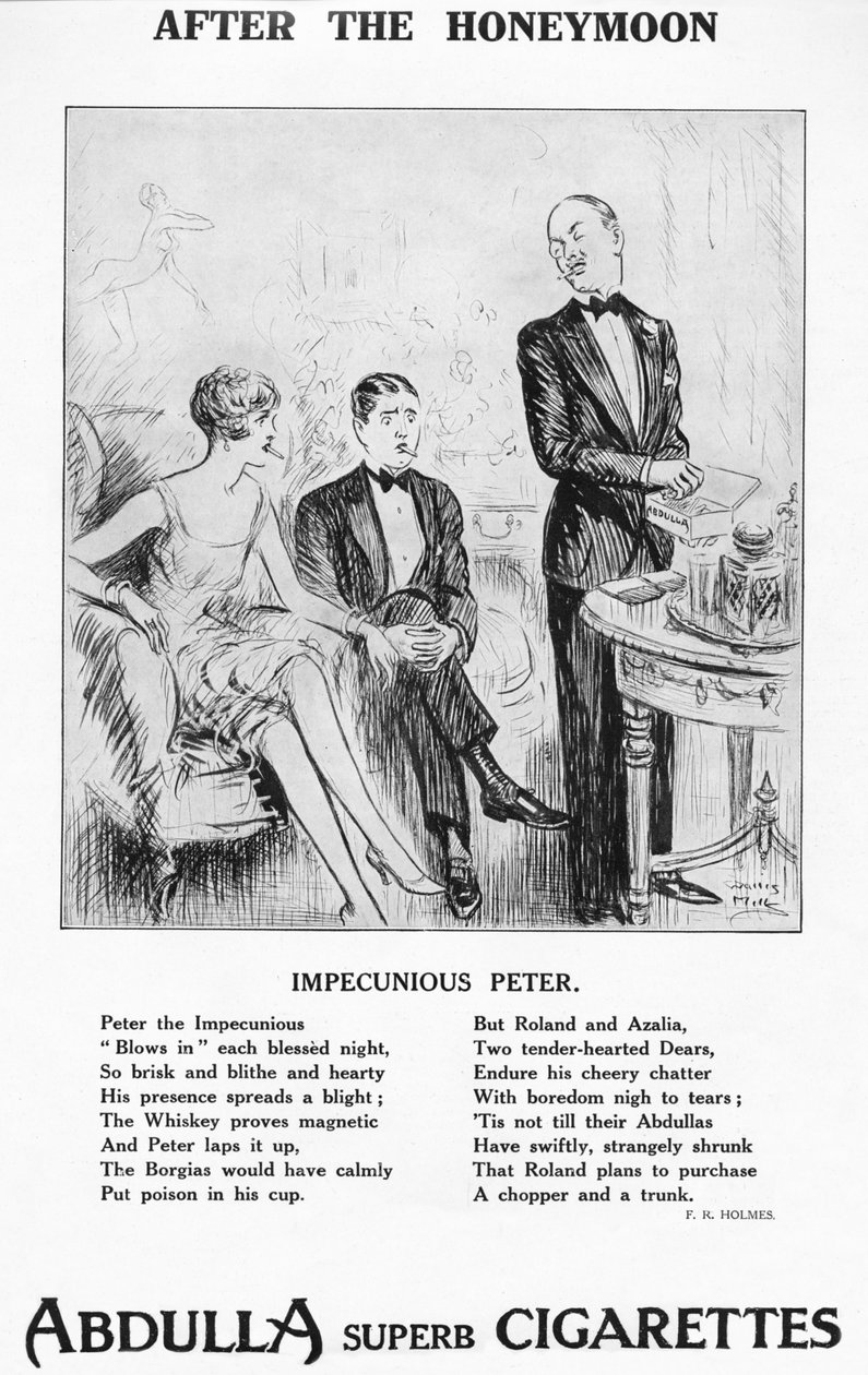 Nach den Flitterwochen - Mittelloser Peter von Unbekannt