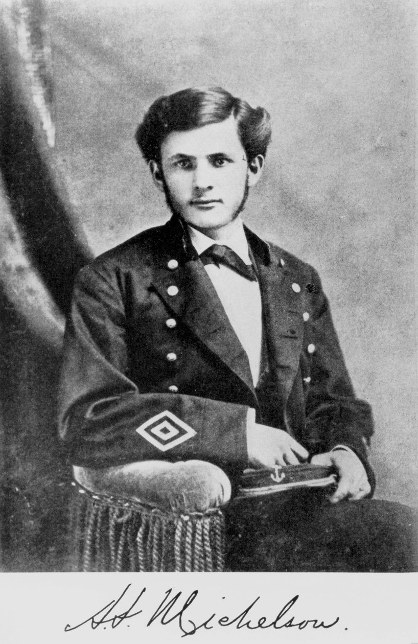 Albert Abraham Michelson, amerikanischer Physiker von Unbekannt