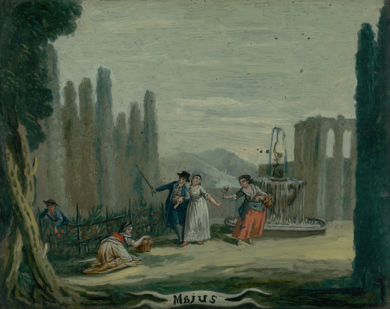 Allegorie des Monats Mai von Unbekannt
