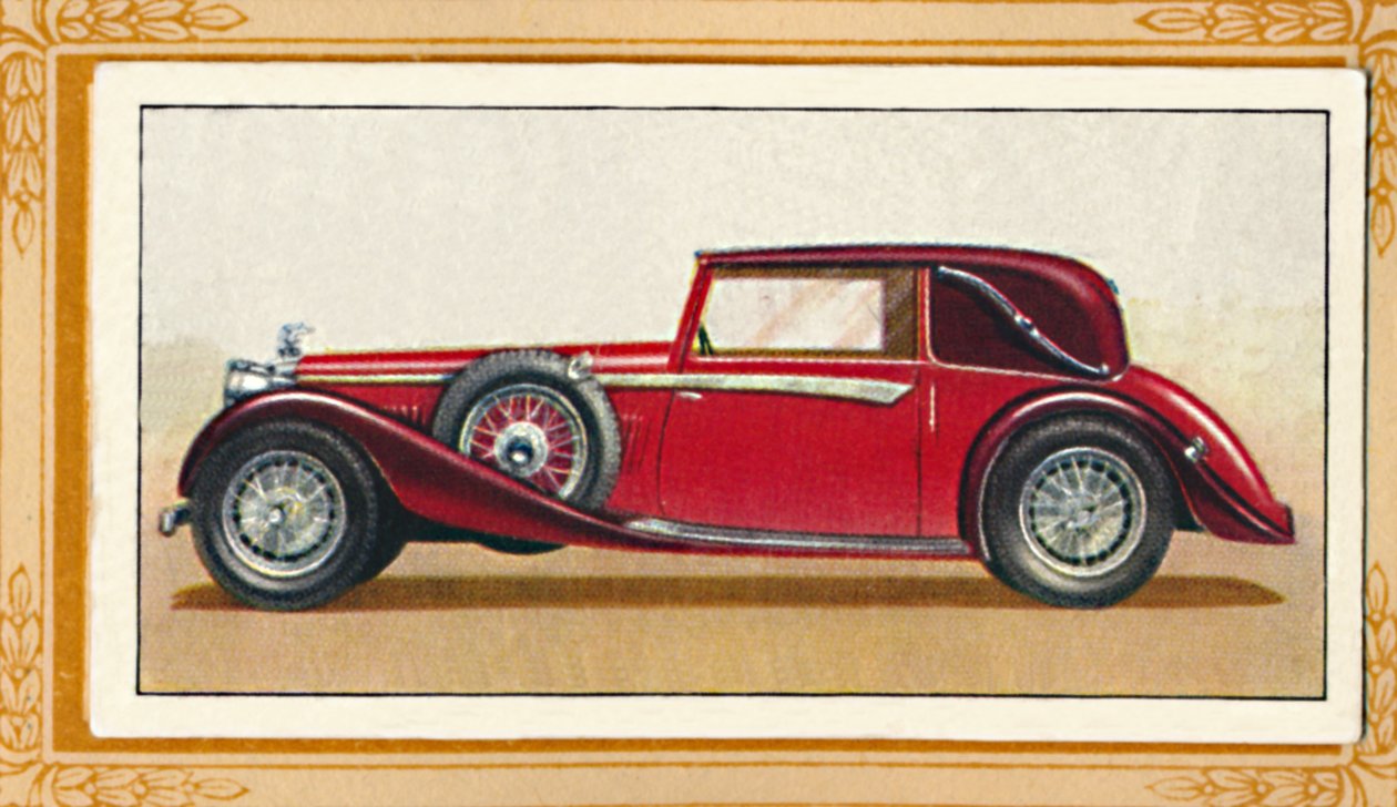 Alvis Speed 20 Drop-Head Coupé, ca. 1936 von Unbekannt