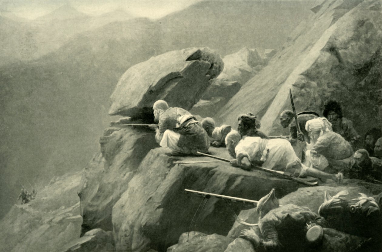 Ein Hinterhalt, 1901 von Unbekannt