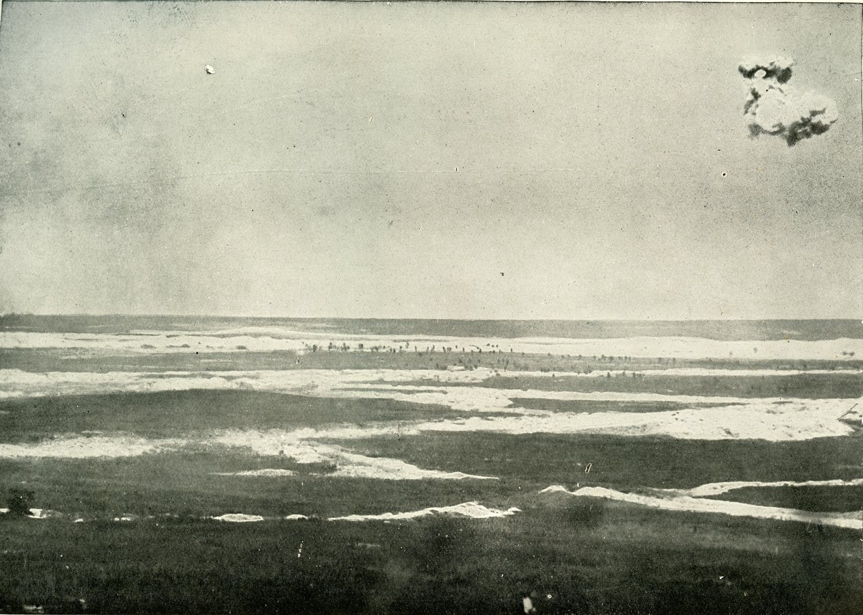 Ein Infanterieangriff an der Somme, 1919 von Unbekannt