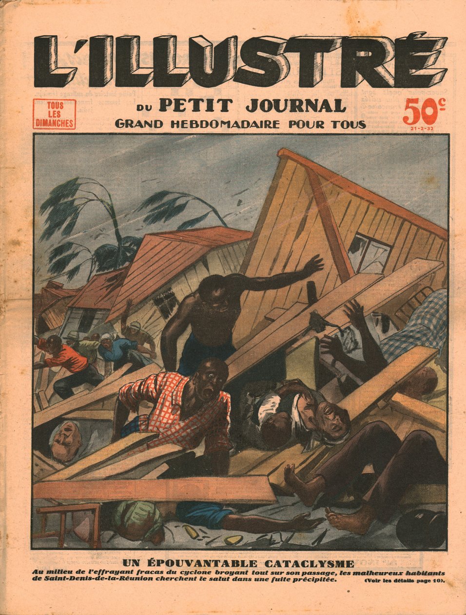 Eine entsetzliche Katastrophe, 1932 von Unbekannt