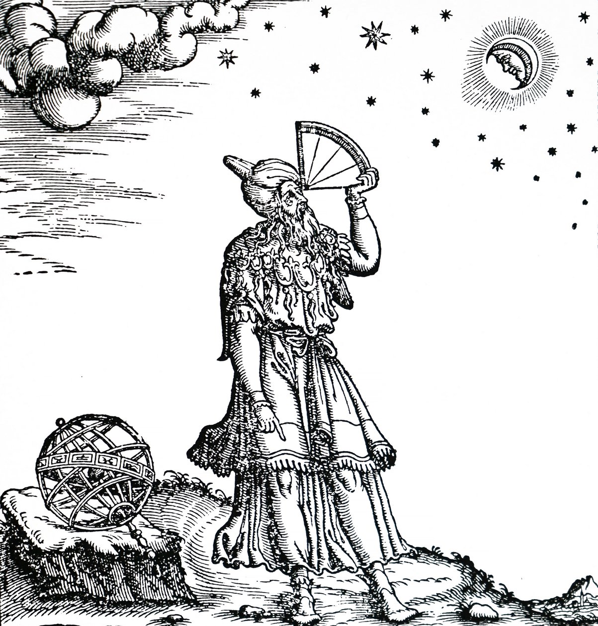 Ein Astronom von Unbekannt
