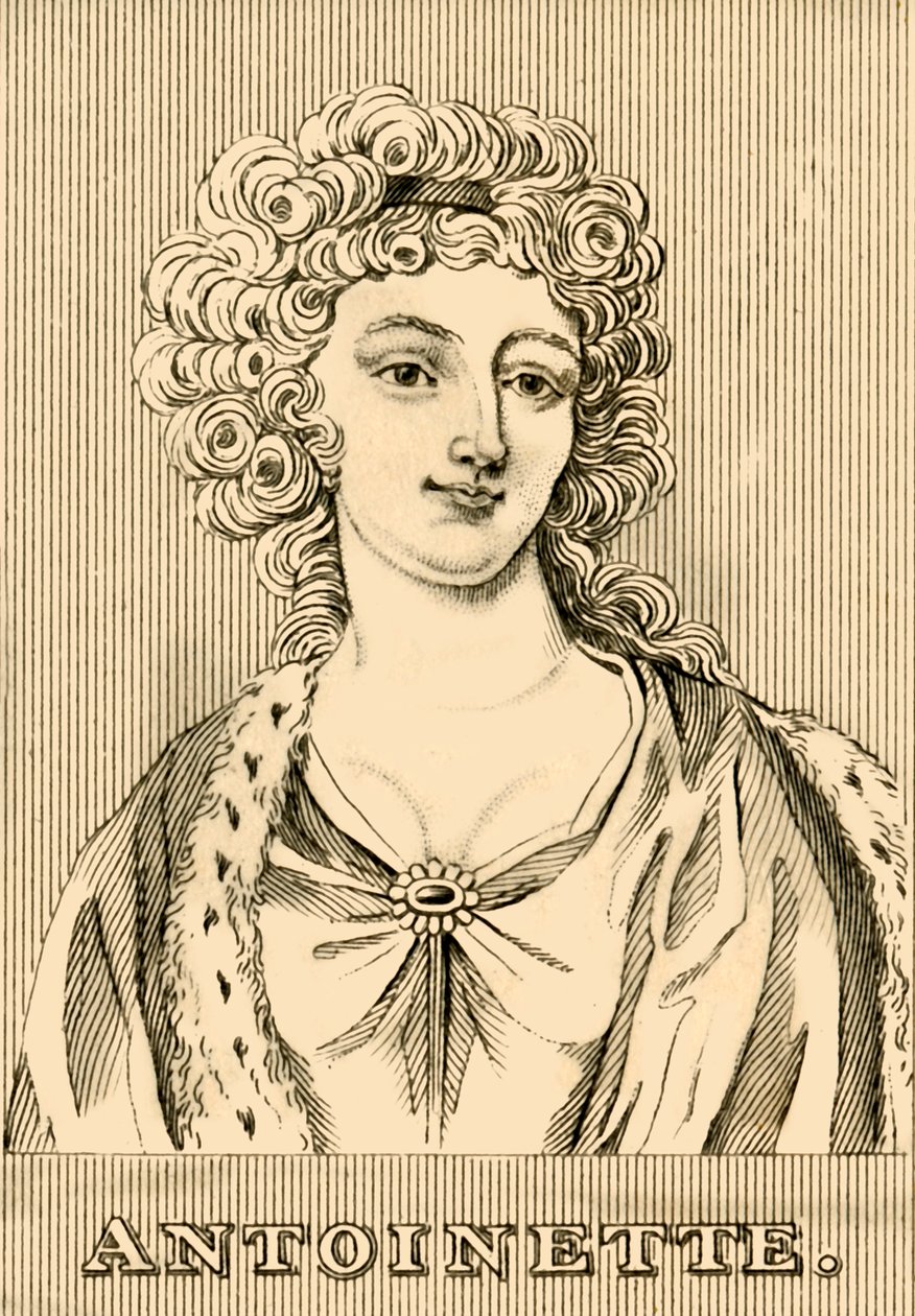 Antoinette, 1755-1793, 1830 von Unbekannt