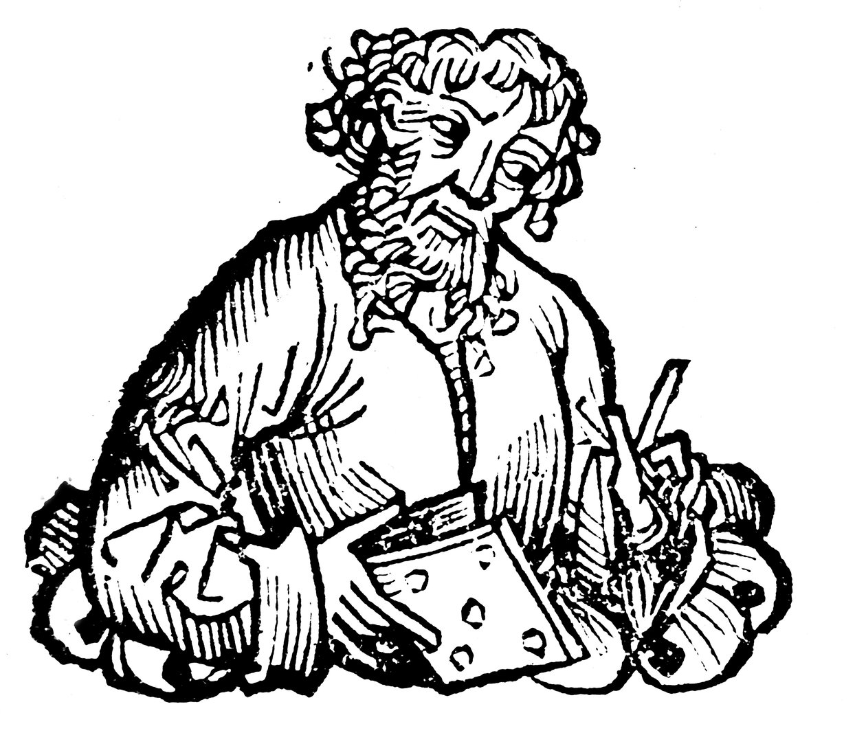 Aristarchos von Samos fl260 v. Chr., alexandrinischer Astronom, 1493 von Unbekannt