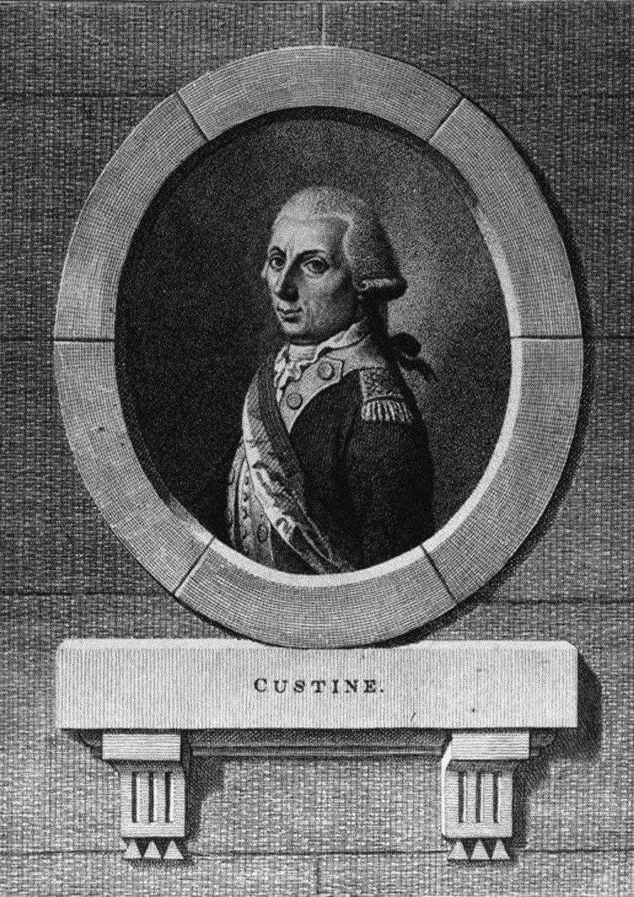 Armand de Custine von Unbekannt