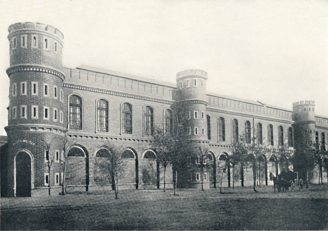 Arsenal und Militärmuseum, Santiago, um 1882, 1911 von Unbekannt
