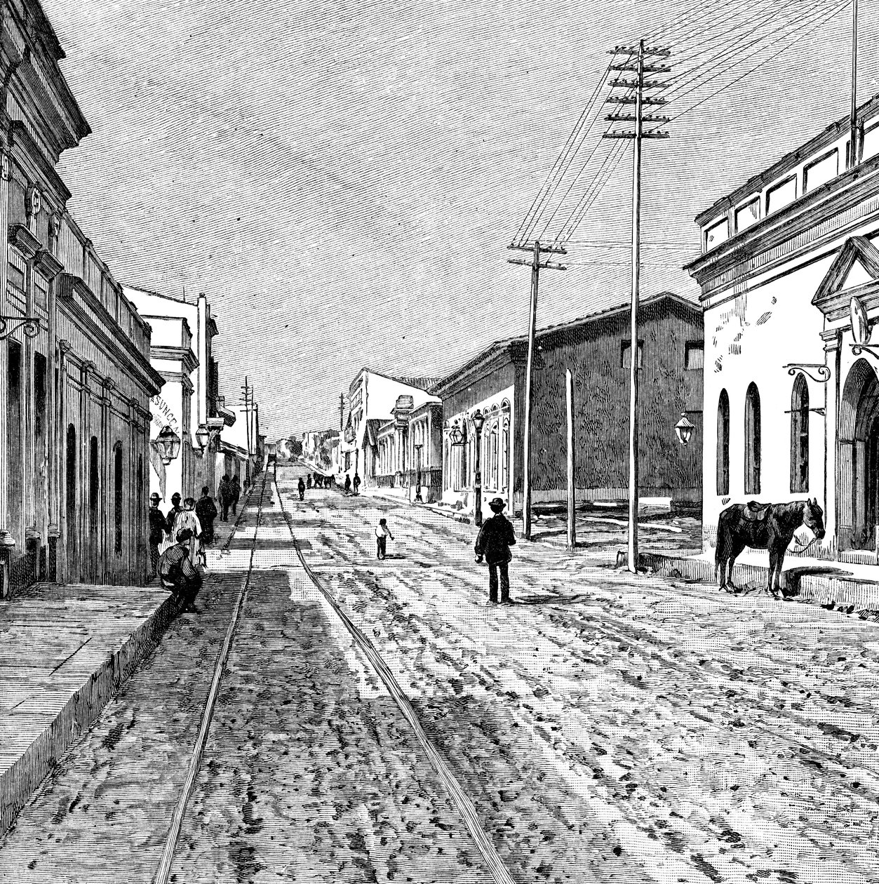 Asunción, Paraguay, 1895 von Unbekannt