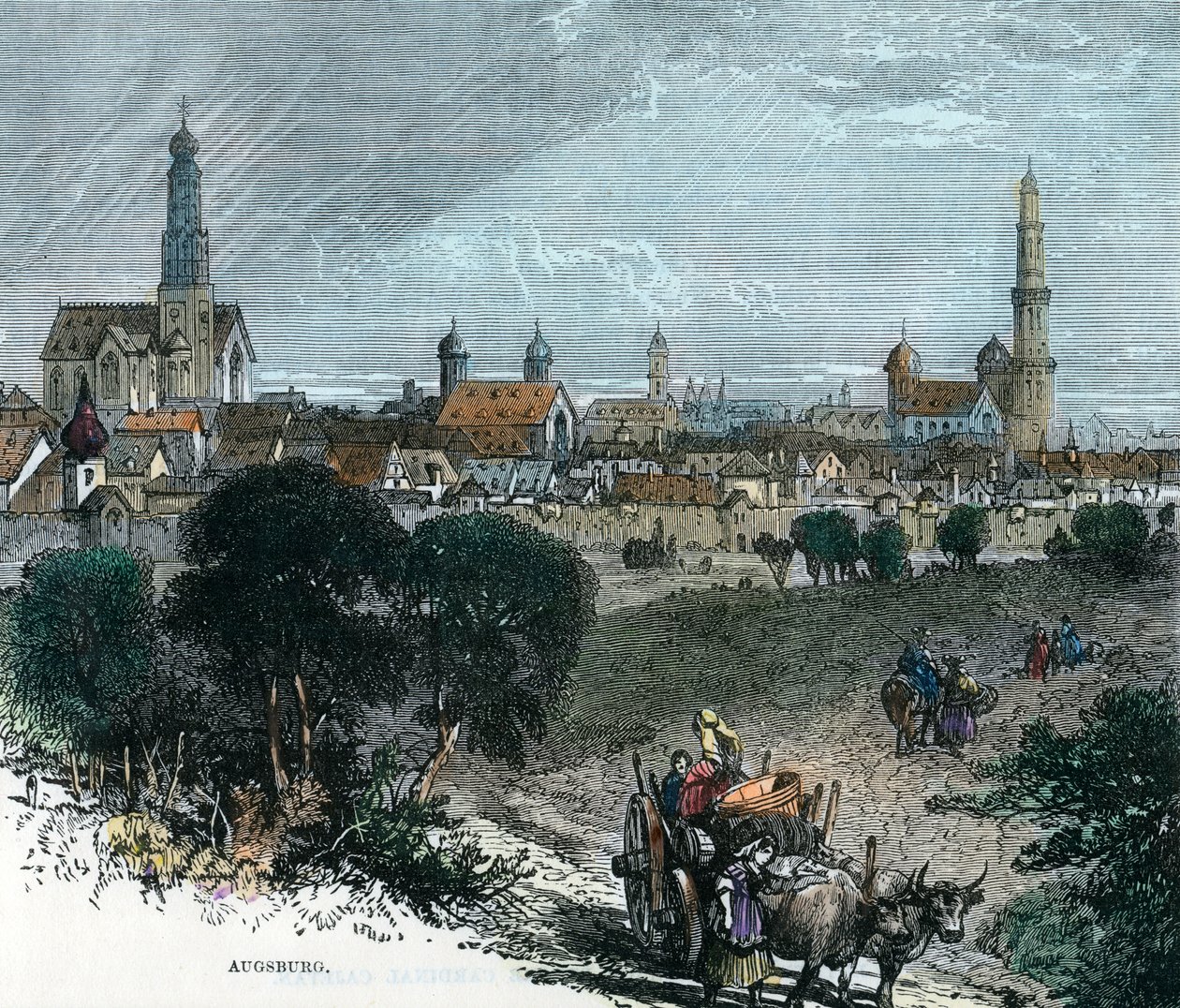 Augsburg, Deutschland, um 1880 von Unbekannt