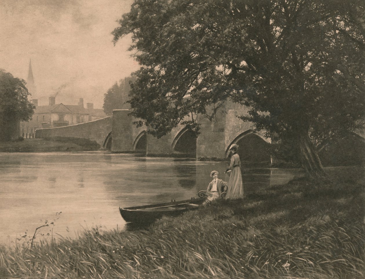 Bakewell Braut, 1902 von Unbekannt