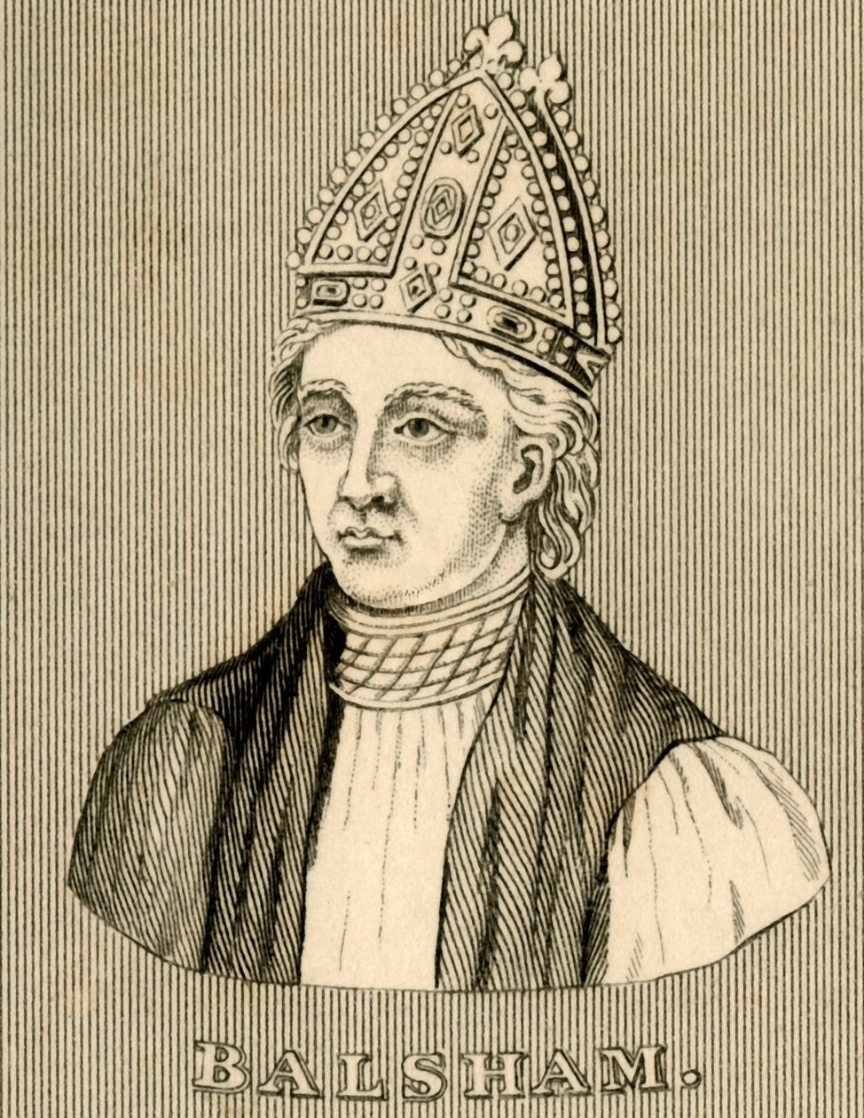 Balsham, gestorben 1286, 1830 von Unbekannt