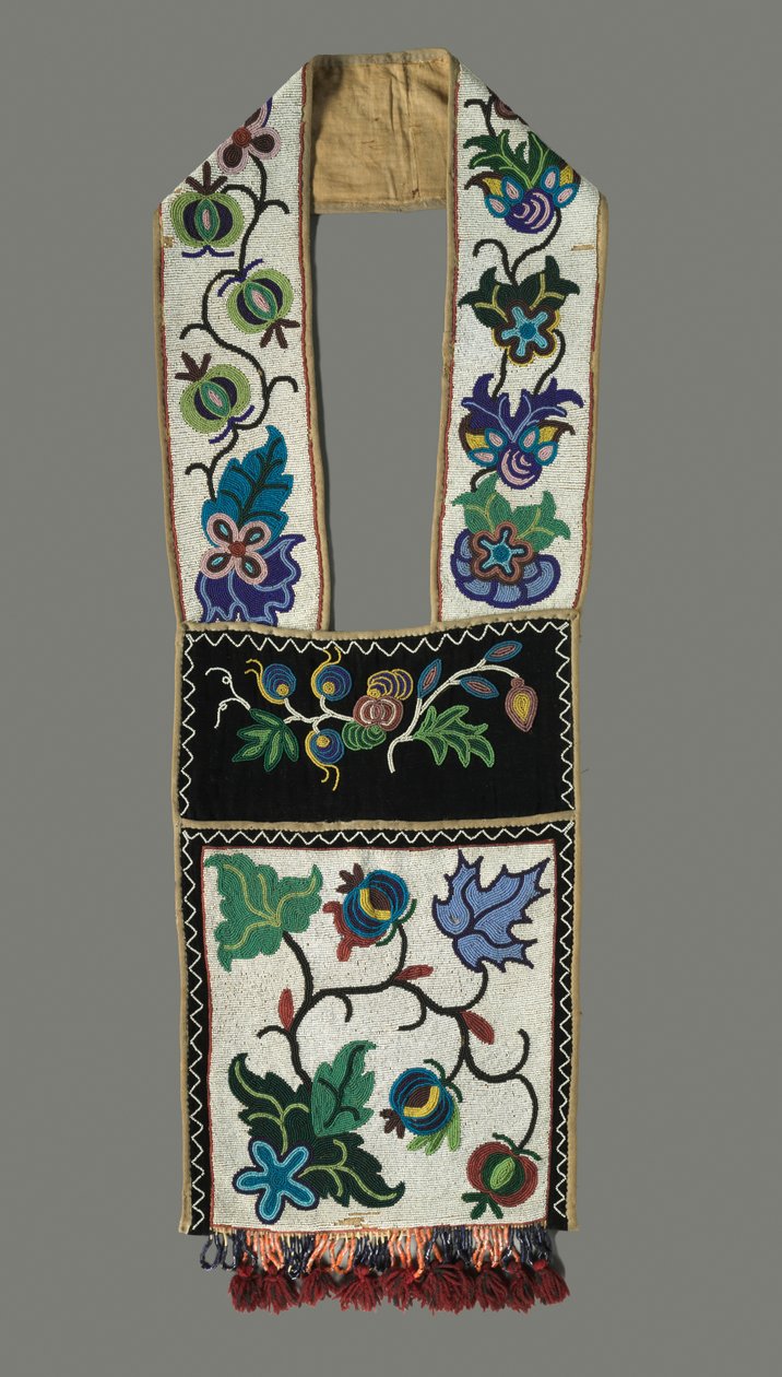 Bandolier-Schultertasche, 1880er Jahre von Unbekannt