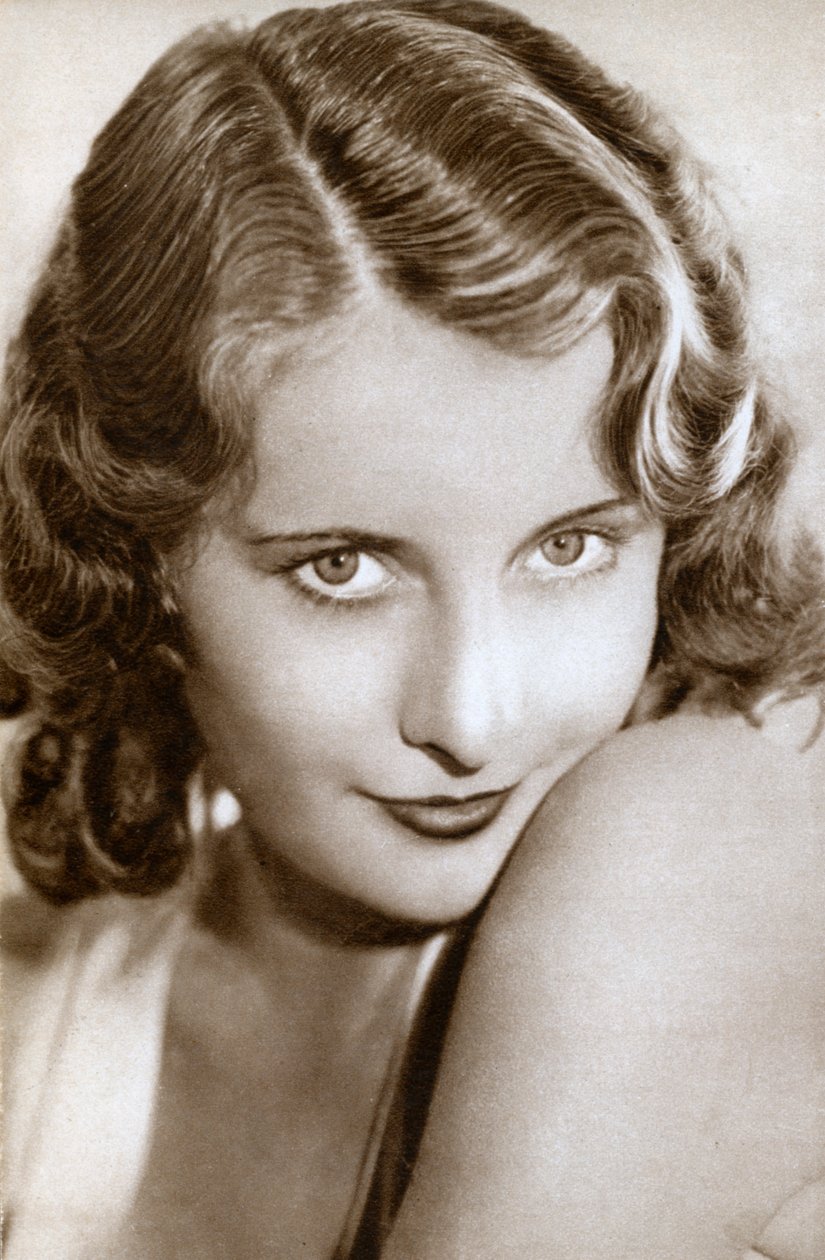 Barbara Stanwyck, amerikanische Film- und Fernsehschauspielerin, 1933 von Unbekannt