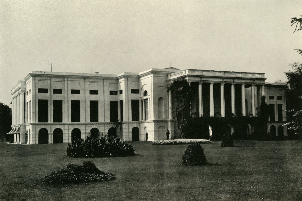 Barrackpore House, Nordfront, 1903 von Unbekannt