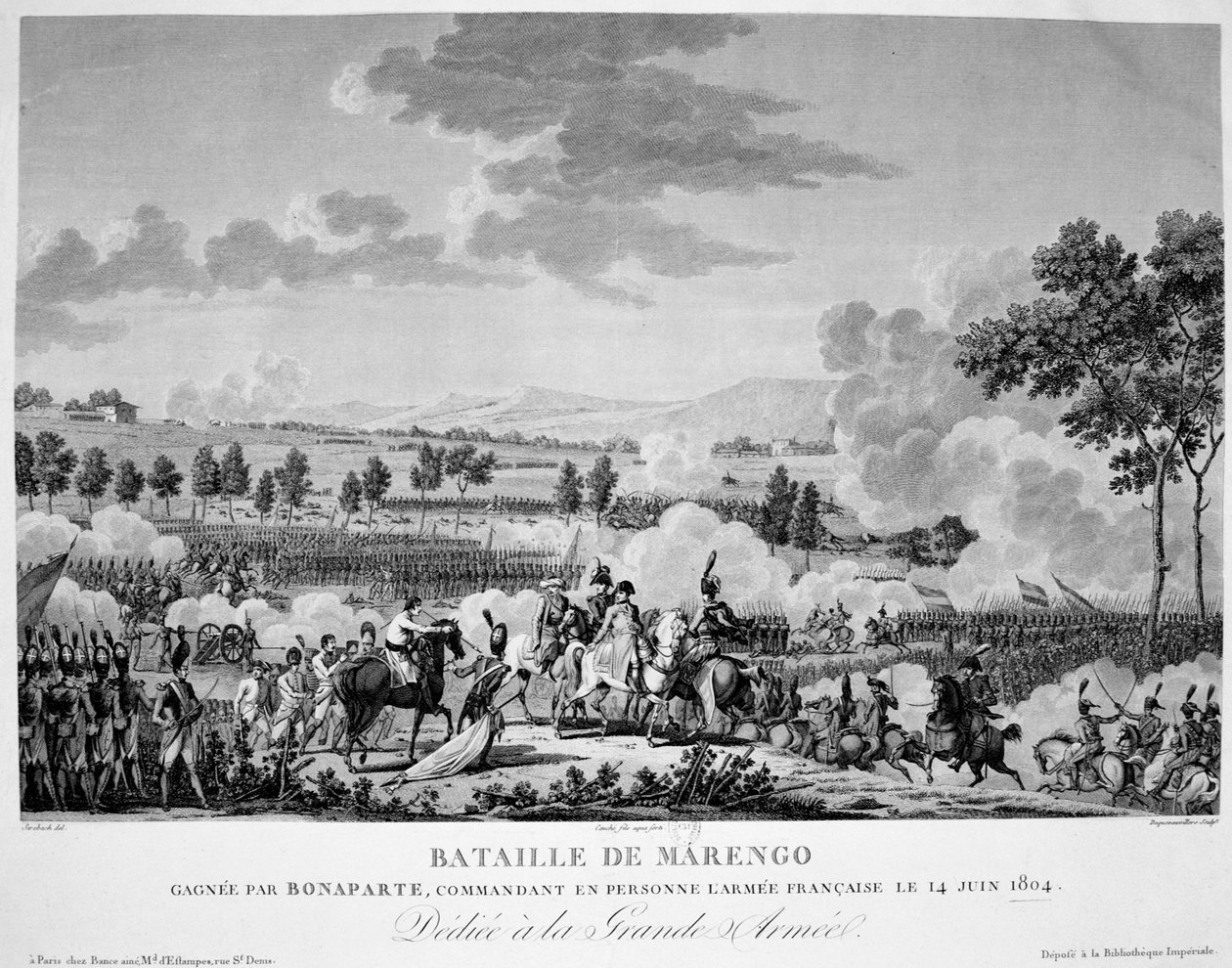 Schlacht von Marengo, 14. Juni, 1804 von Unbekannt