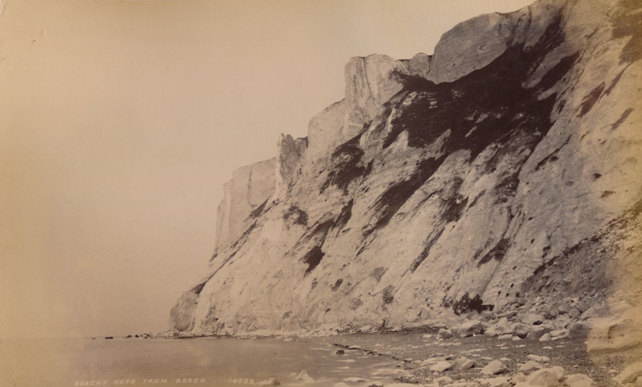 Beachy Head vom Strand von Unbekannt