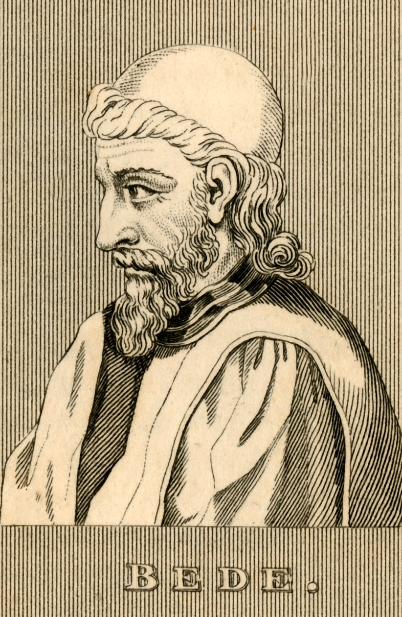 Beda, 672-735, 1830 von Unbekannt