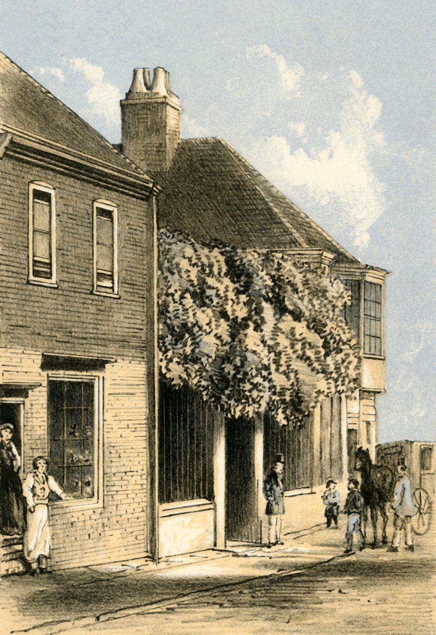 Geburtsort von Dr. Watts, ca. 1861 von Unbekannt