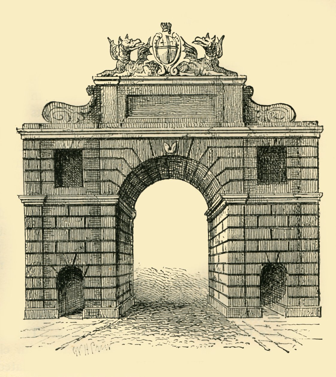 Bishopsgate, um 1872 von Unbekannt