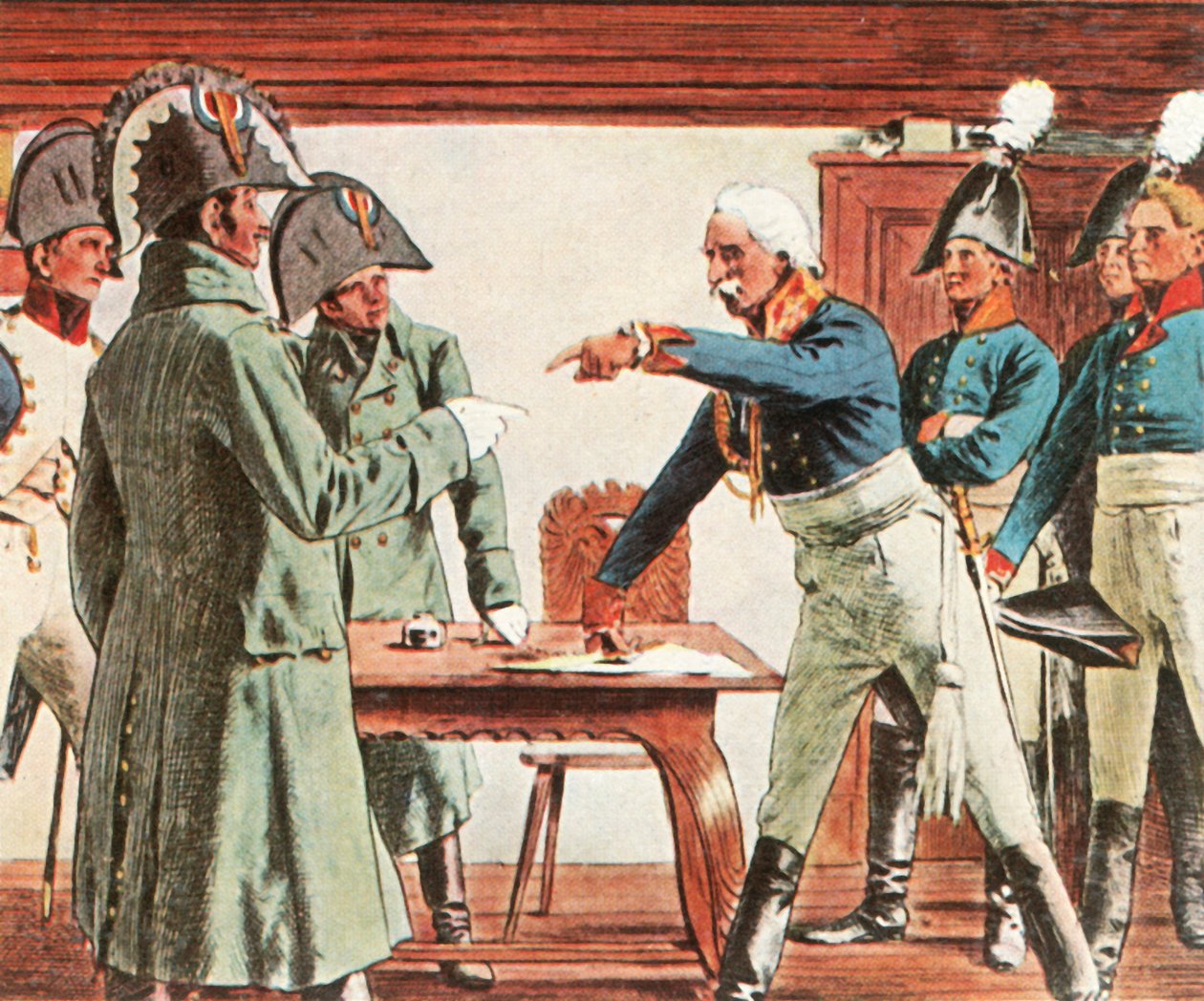 Blücher kapituliert bei Ratkau, 7. November 1806, 1936 von Unbekannt