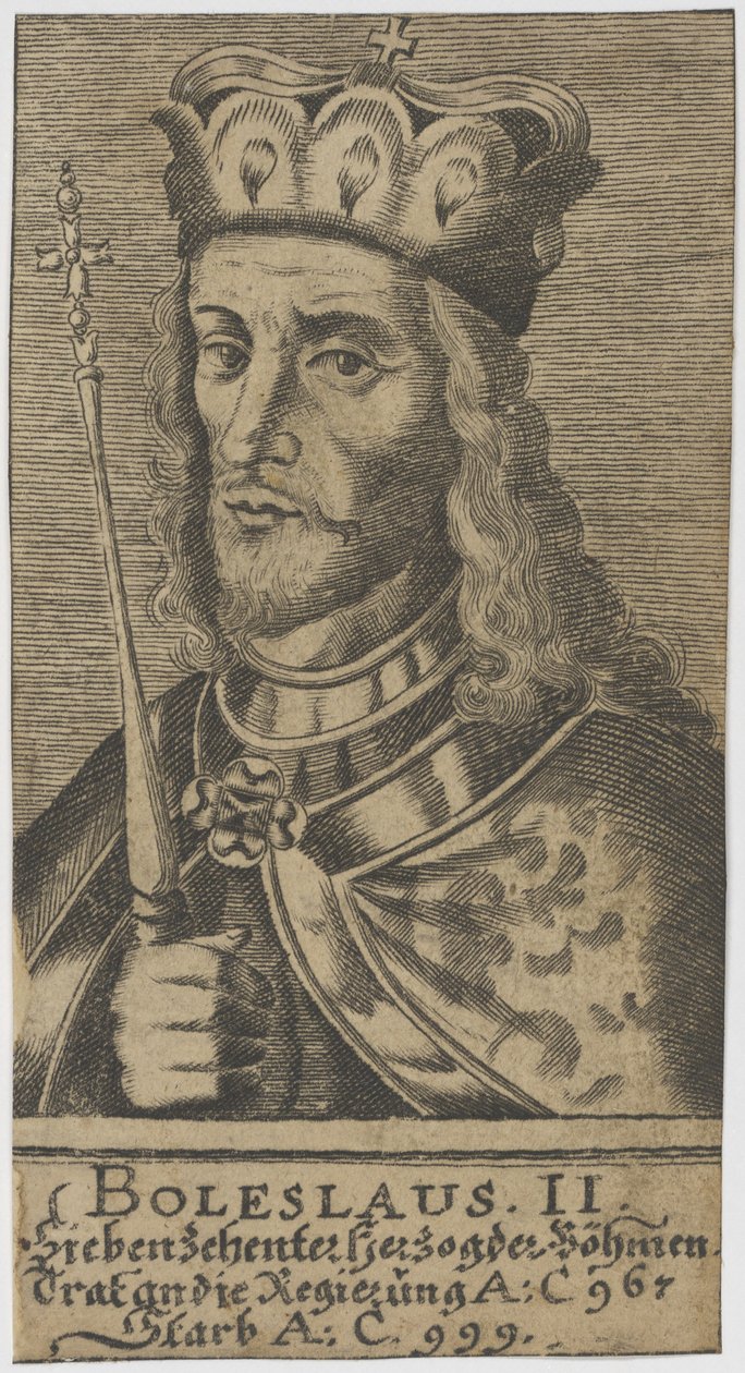 Boleslaus II. der Fromme, Herzog von Böhmen von Unbekannt
