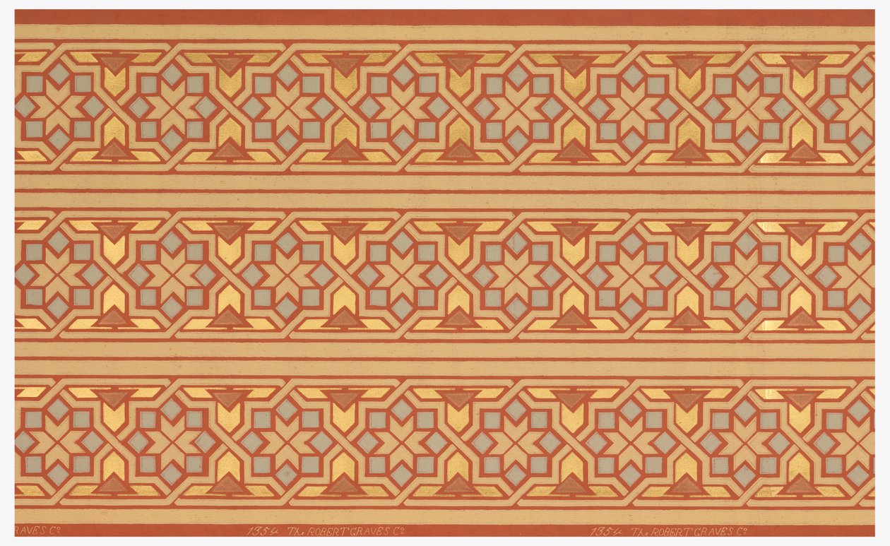 Bordüre, maurisch, 1875–1906 von Unbekannt